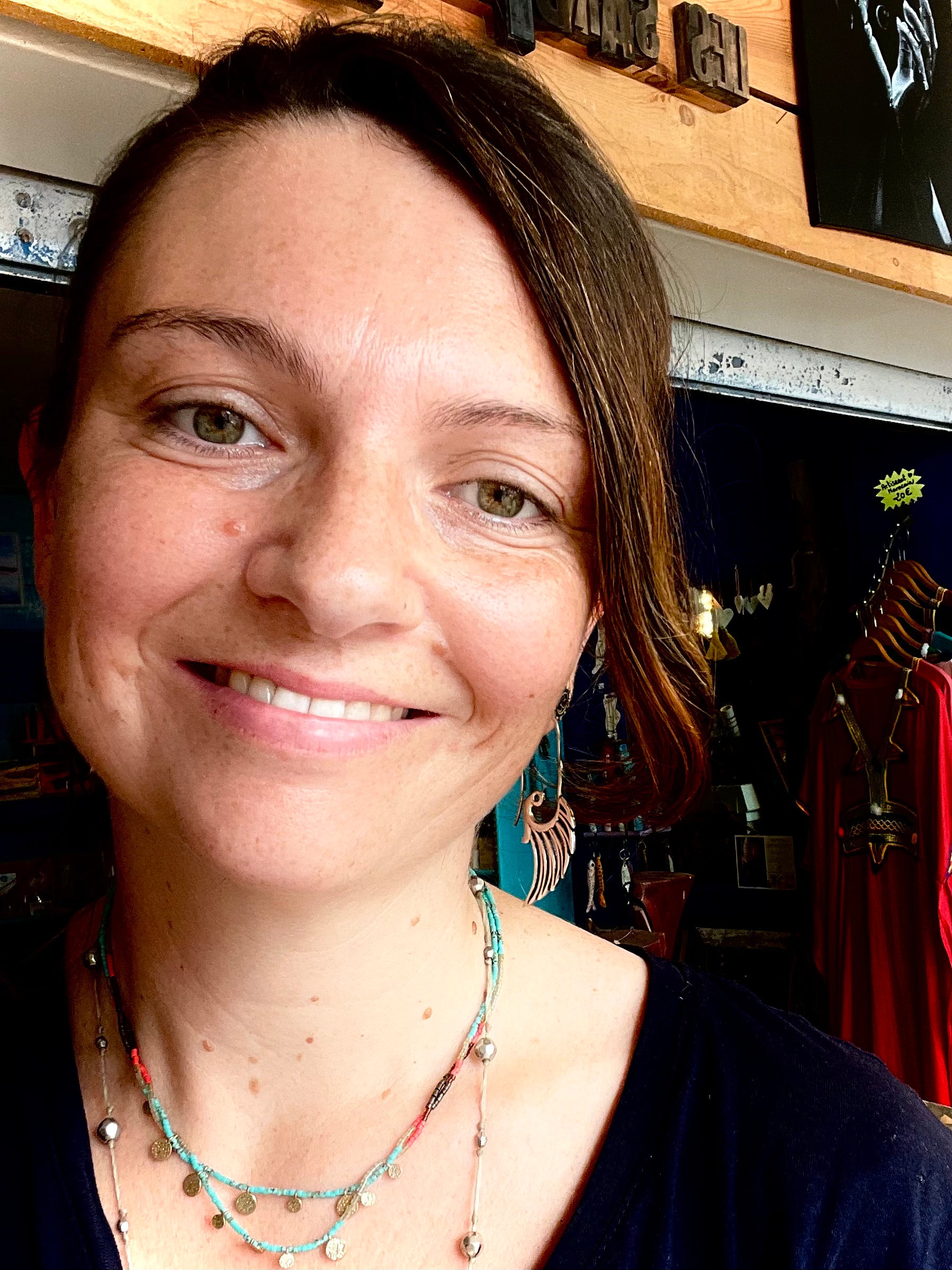 Boucles d'oreilles argents, motif ailé