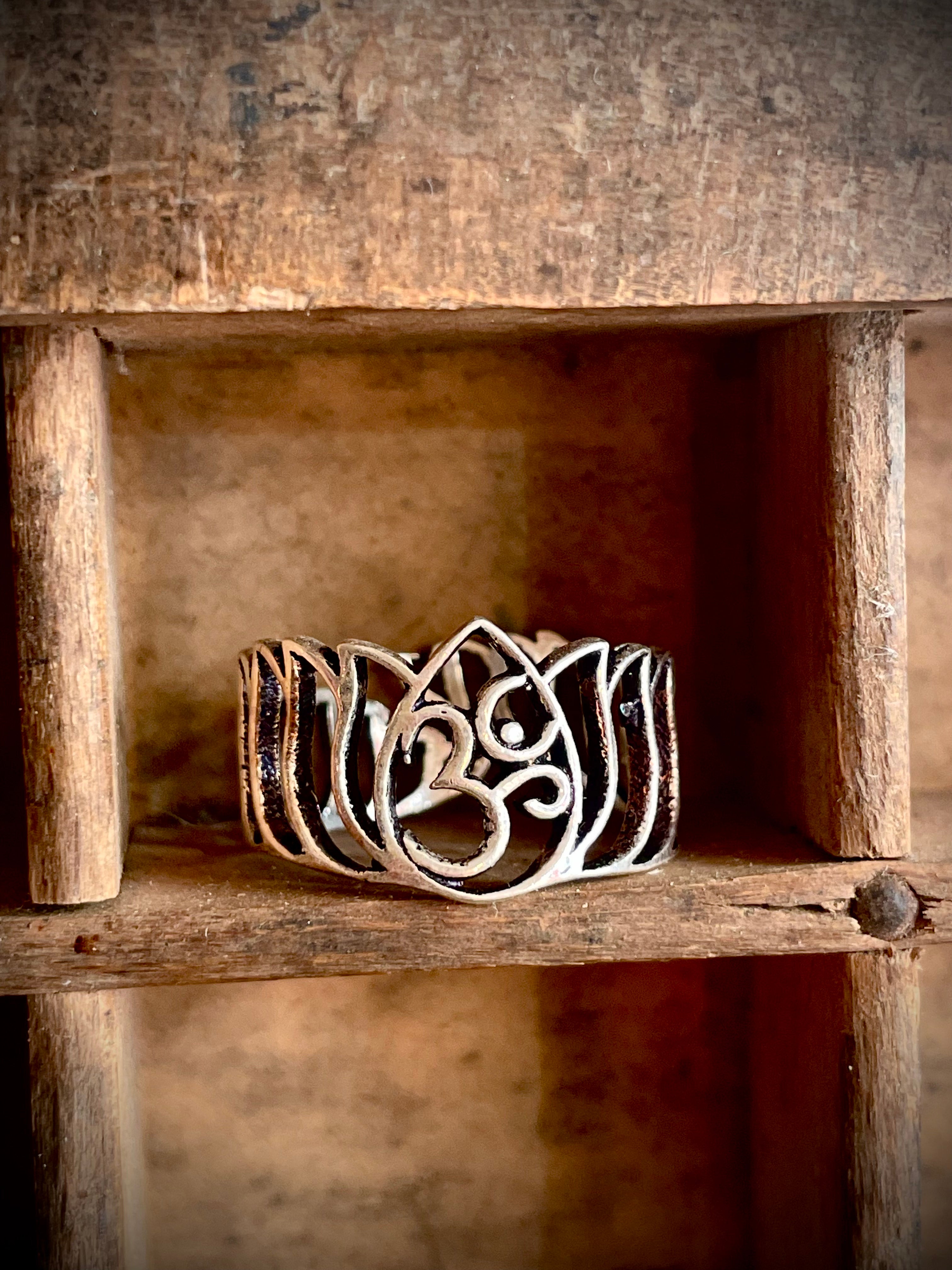 Bague argent, OM
