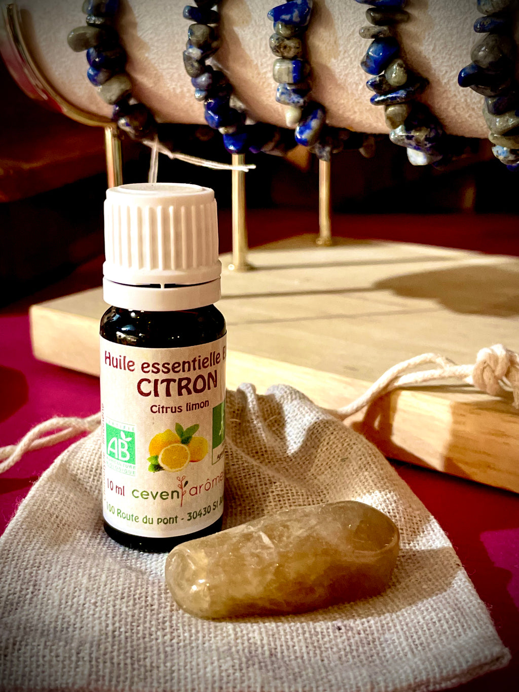 Duo HE-citrine, Harmonisation du Chakra du plexus solaire