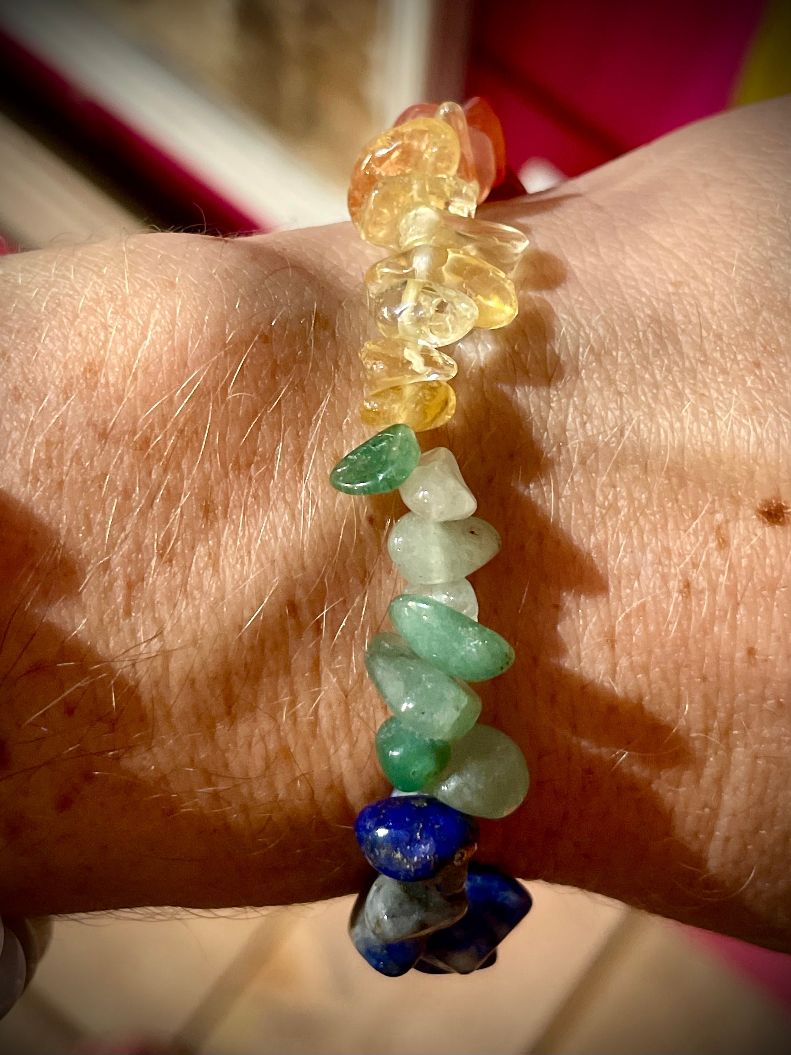 Bracelet 7 chakras