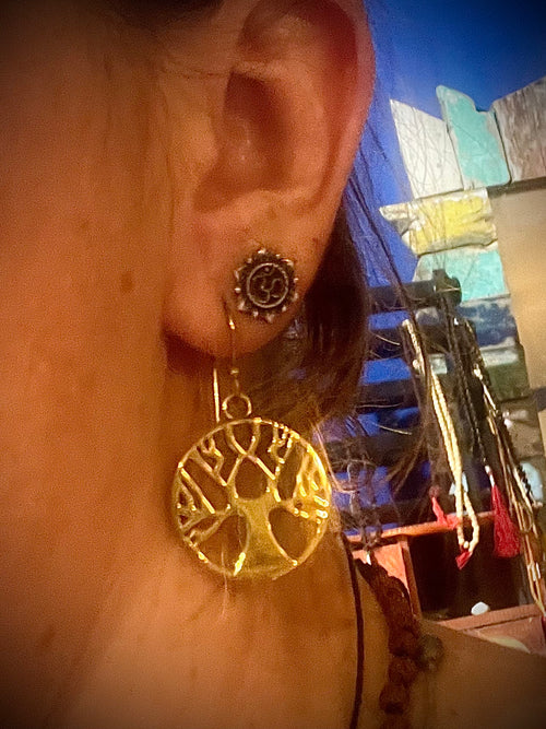 Boucles d'oreilles Arbre de vie