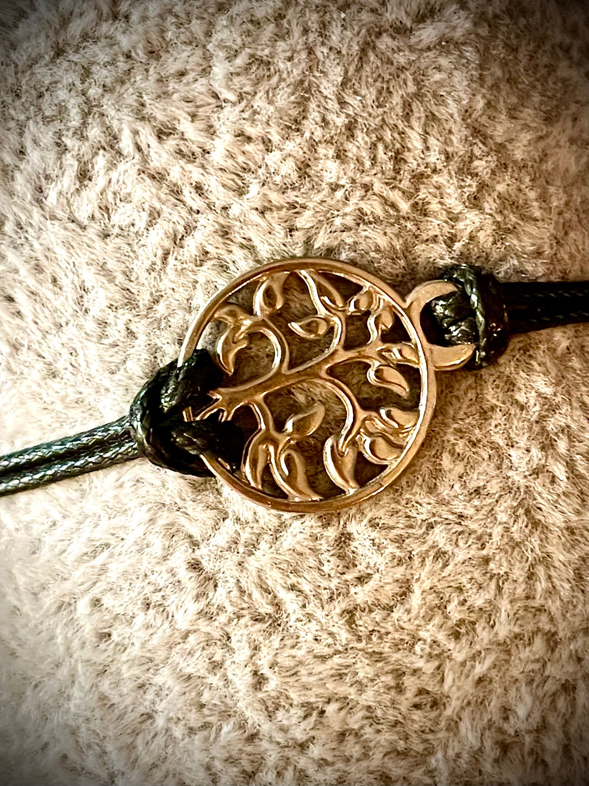 Bracelet cordon "Arbre de vie"