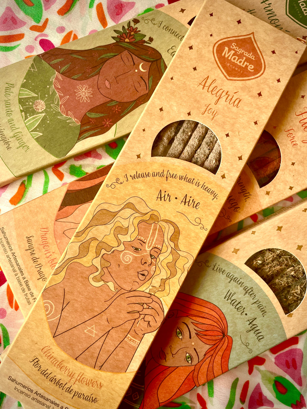 Encens 5 éléments... l'Air... la Joie