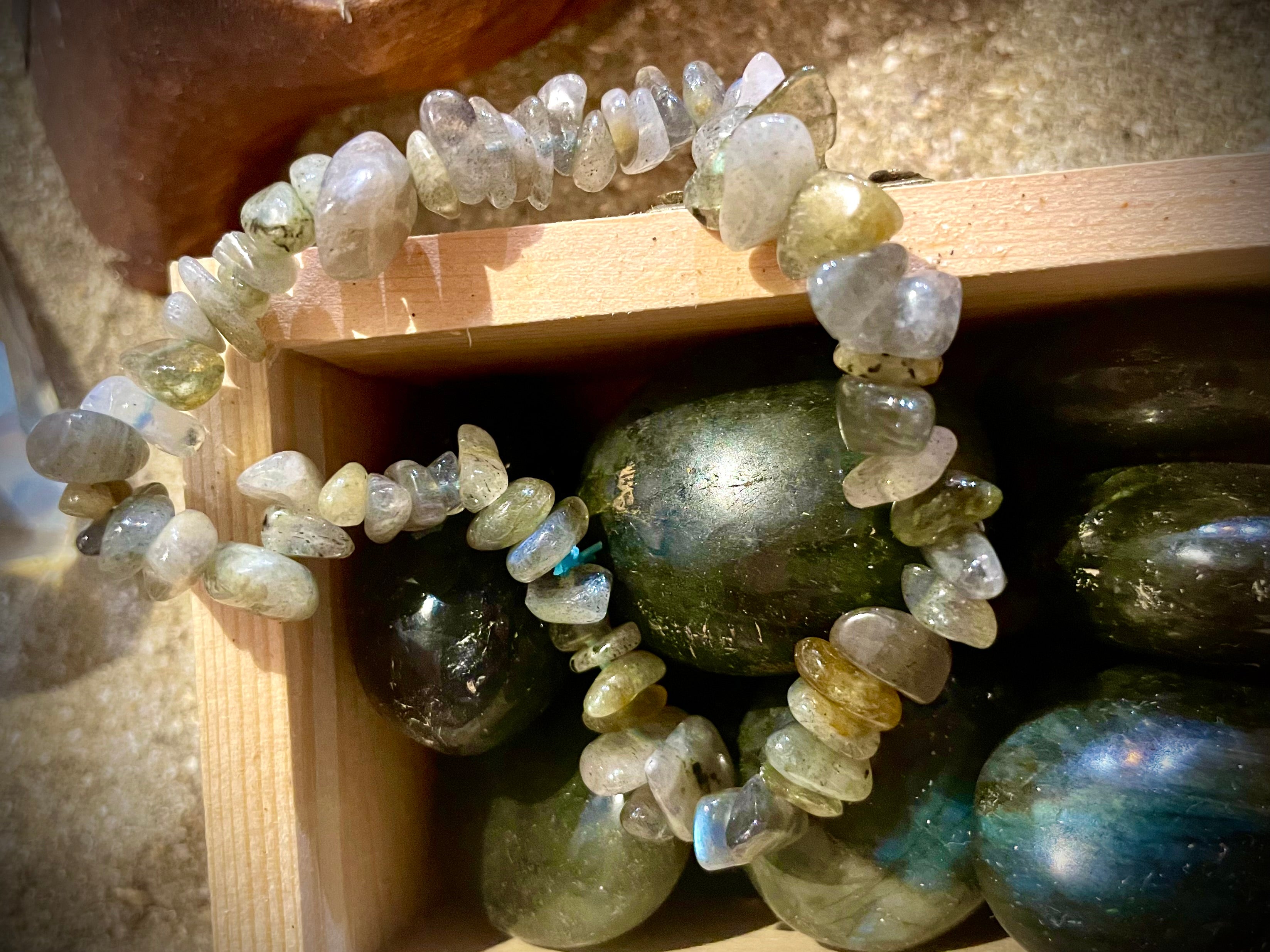 Bracelet labradorite
