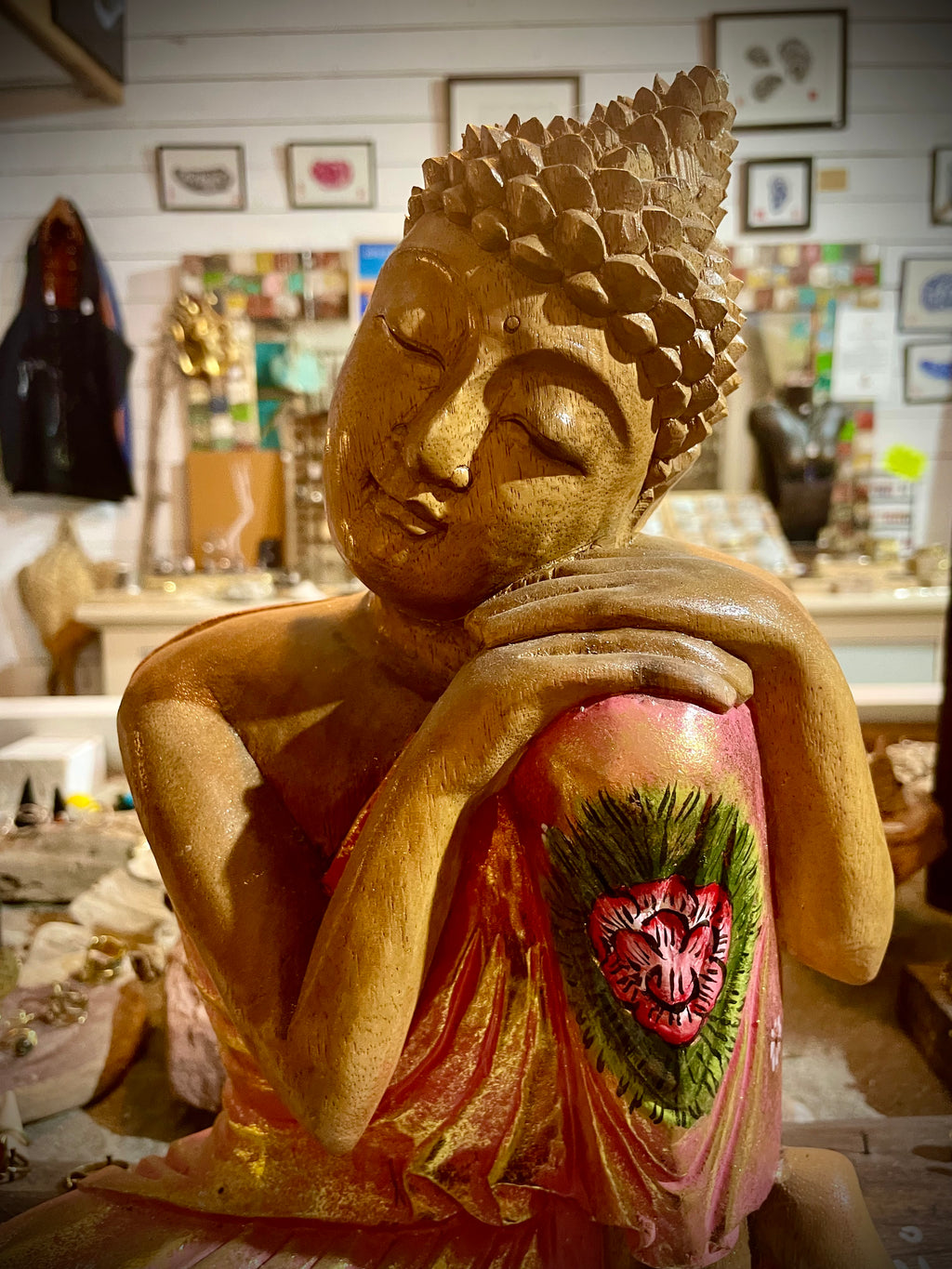 Grand Bouddha Relax, rose