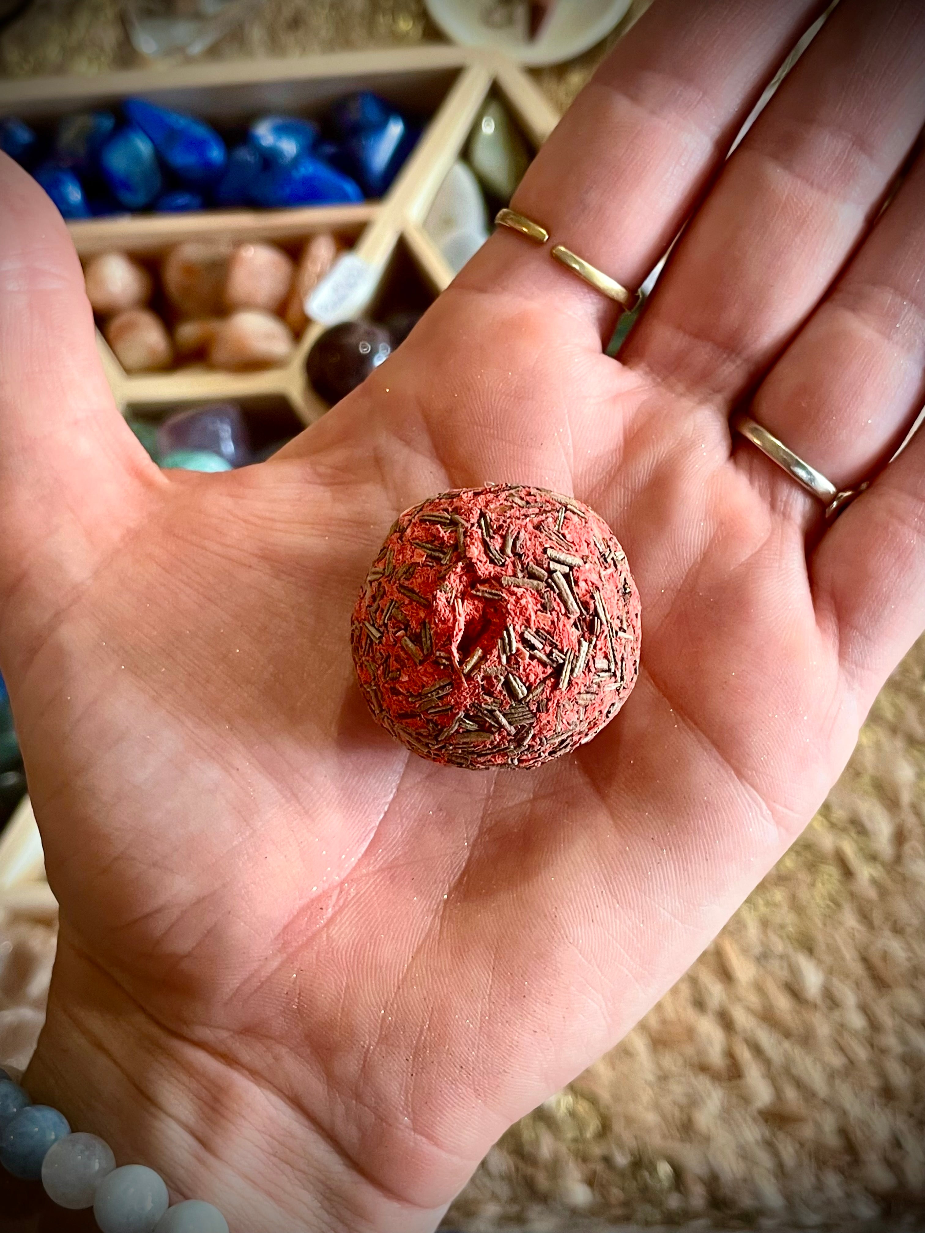 Coffret boules d'encens "Sept chakras"