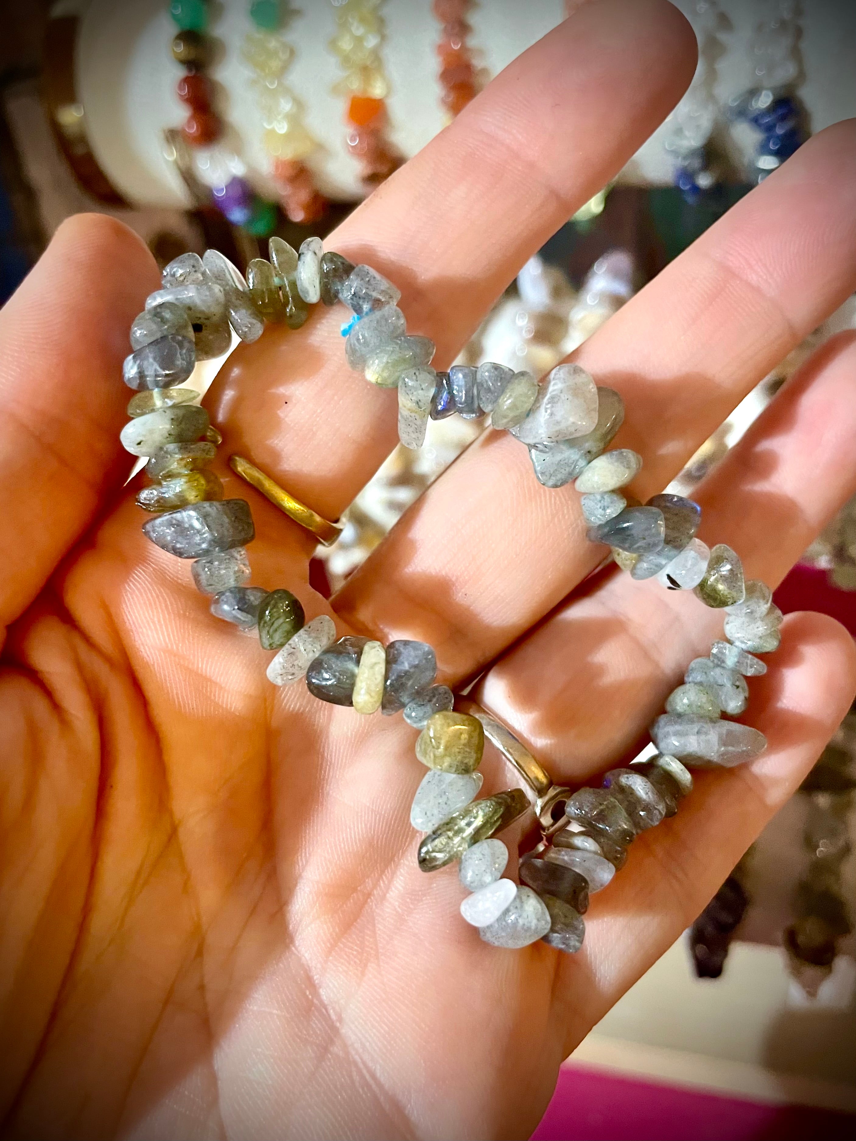 Bracelet labradorite
